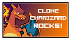 Clone Charizard stamp