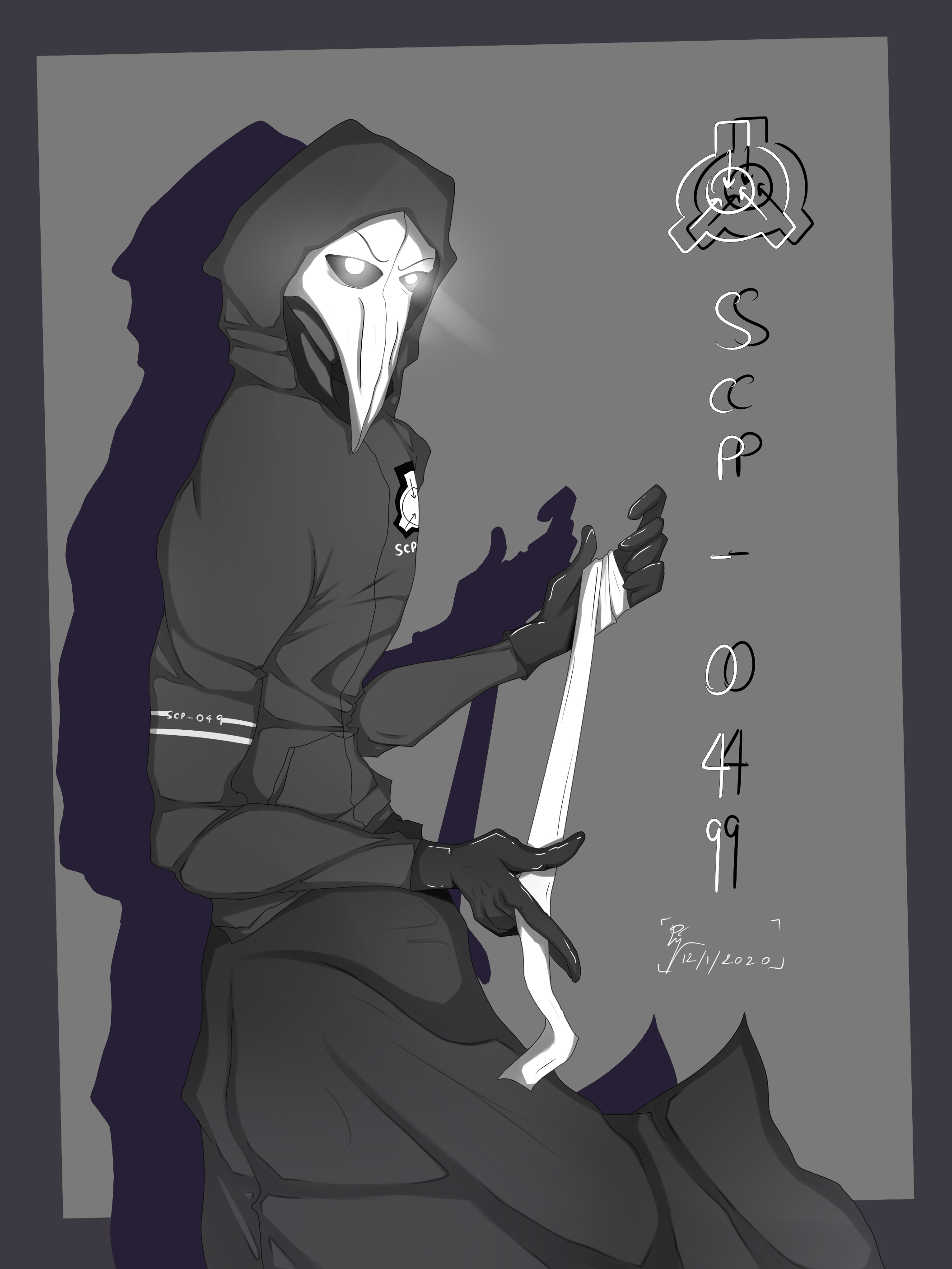 Before the Foundation exist (SCP-049) (AI) by bonnieta123 on DeviantArt