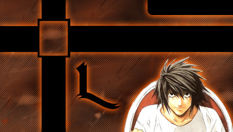 Death Note L Psp Wallpaper