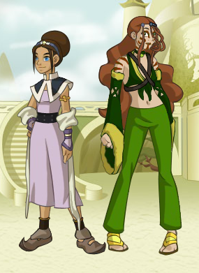 Sara and Tara-ATLA OCs