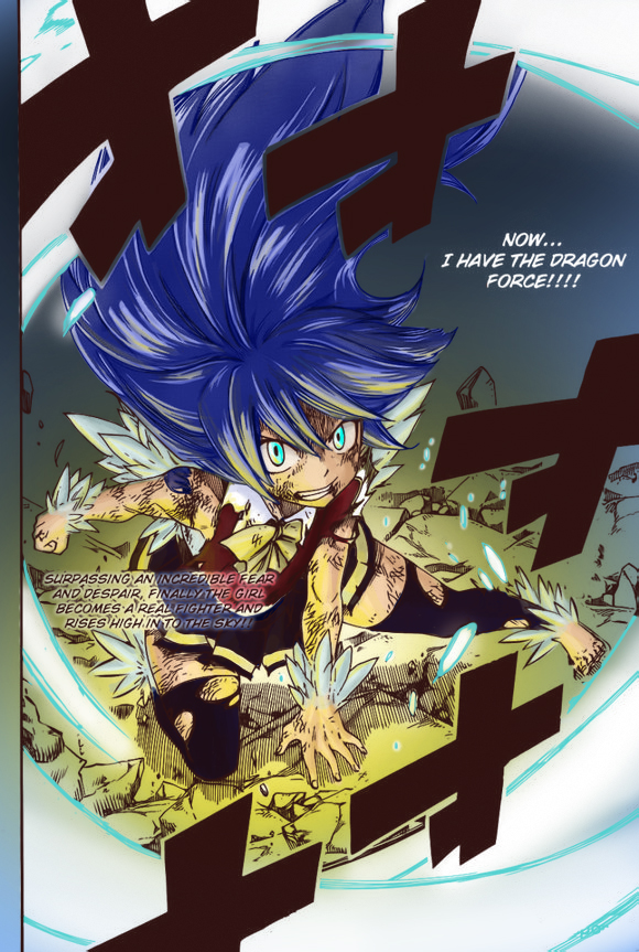 Fairy Tail 376 Wendy Dragon Force By Cathycychan On Deviantart