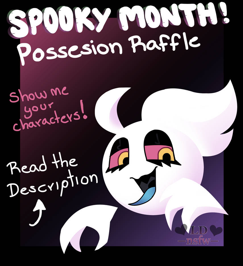 Scary Raffle Spooky Raffle by DreamAtWrite on DeviantArt