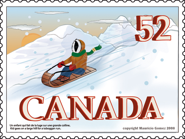 Canada Post Stamp