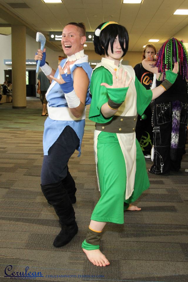 Toph and Sokka