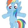 Rainbow Dash Happy