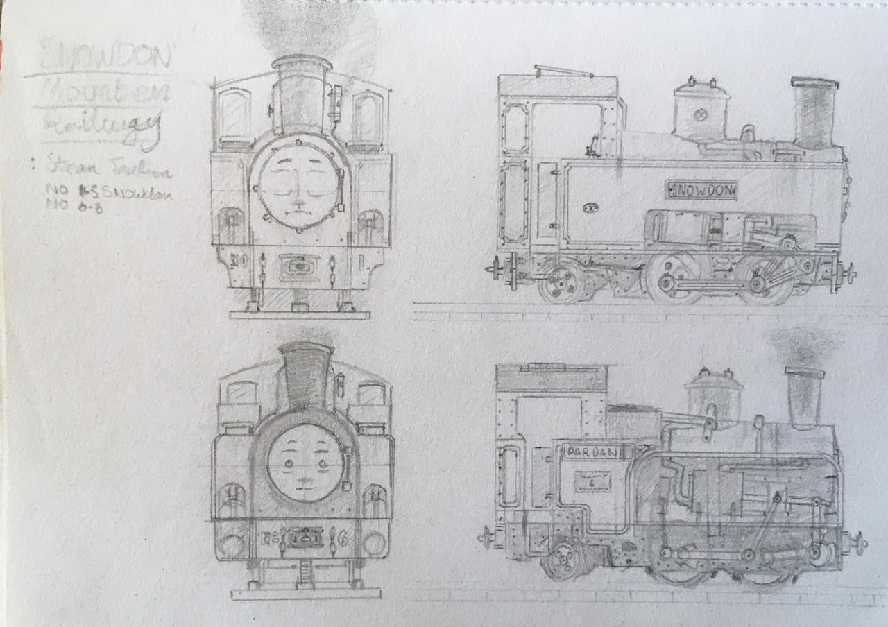 Snowdon Engine Snowdon mountain engines by lordjames5 on DeviantArt