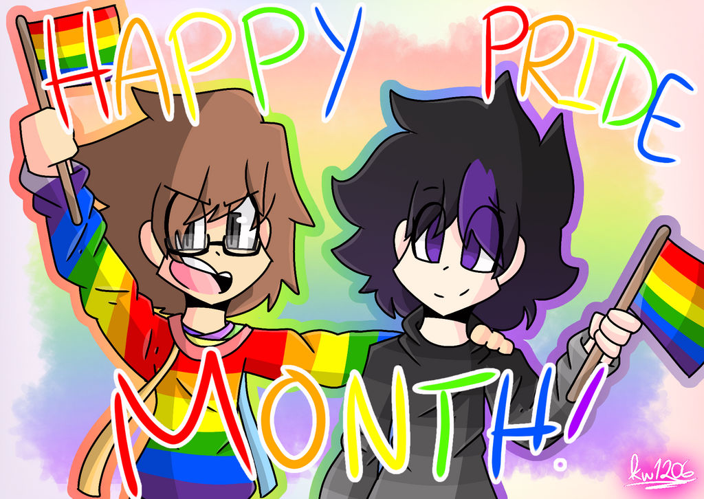 Happy Pride Month! by kiwinatorwaffles on DeviantArt