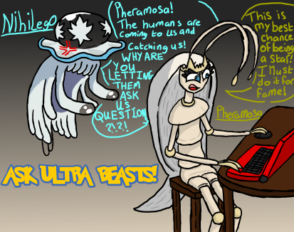 Ultra Beasts. by JustaRandomGourgeist
