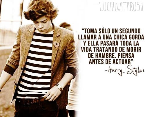 Harry Styles Frase by LuchiiWithRush on DeviantArt