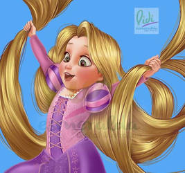 Rapunzel Disney Kid