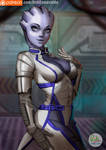 Liara T'soni Mass Effect by DidiLuneStudio
