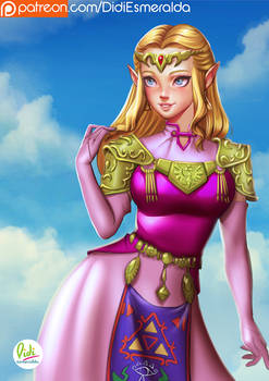 Princess Zelda The Legend of Zelda Commission