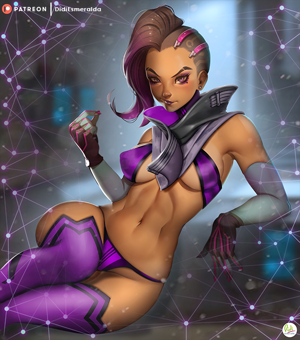 Sombra Fanart NSFW