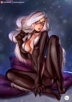 Black Cat - Felicia Hardy|Spiderman Marvel Fanart