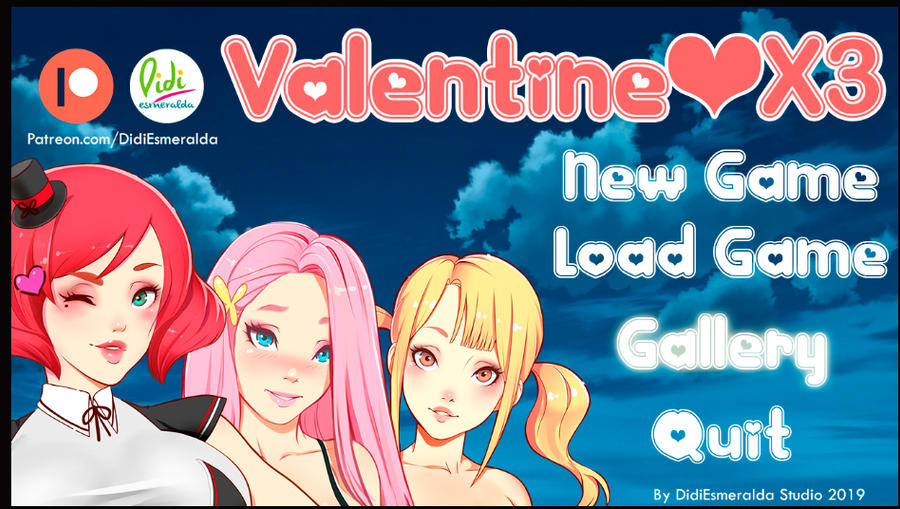 Visual Novel Game San Valentin by Didi-Esmeralda