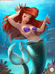 Ariel The Little Mermaid by DidiLuneStudio