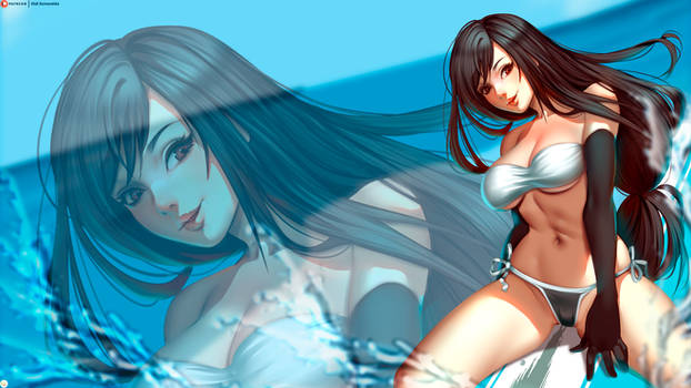 Tifa Summer Wallpaper