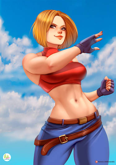 Blue Mary KOF