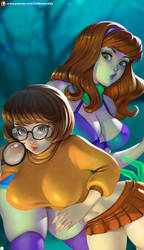 Daphne x Velma | Wallpaper
