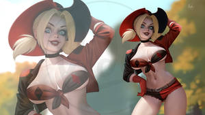Wallpaper - Harley Quinn - Cowgirl