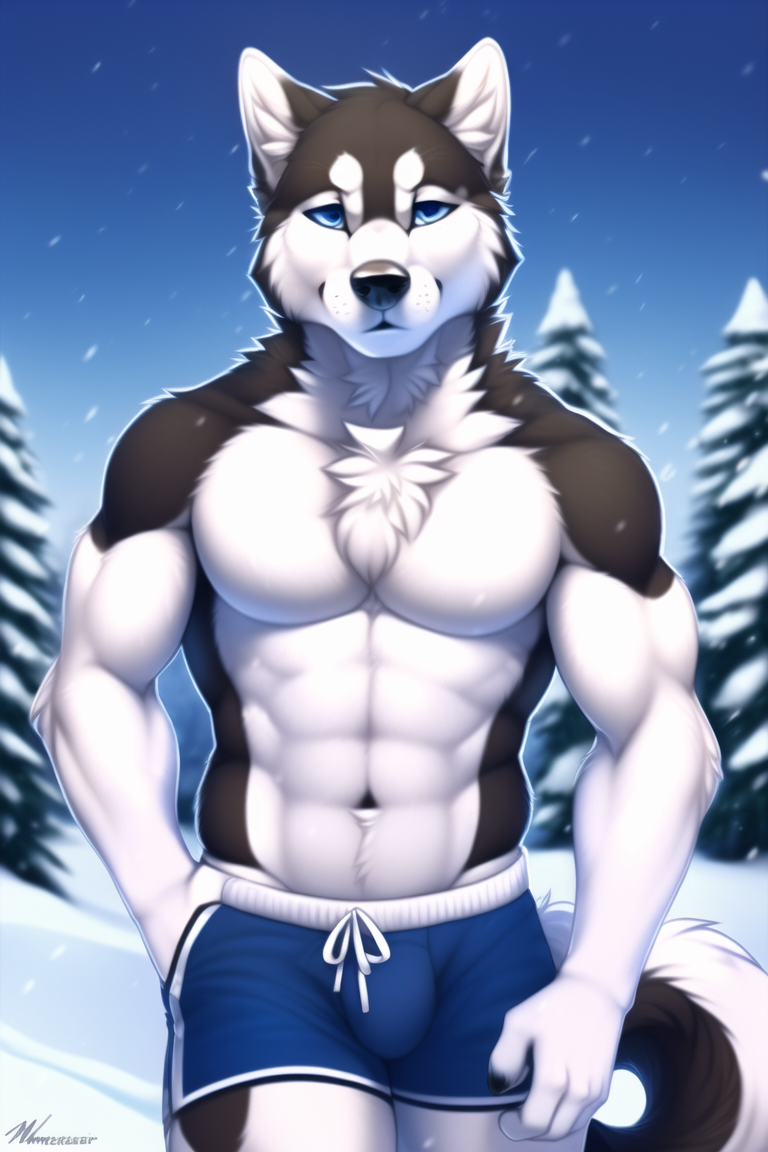 Husky Deviantart Male Husky AI by jplot on DeviantArt