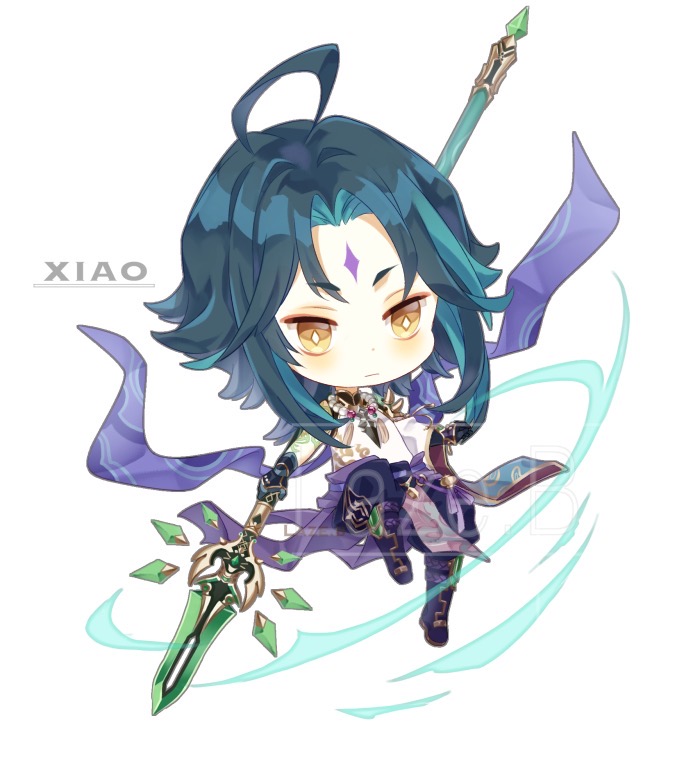 Chibi Xiao by LazeeB on DeviantArt