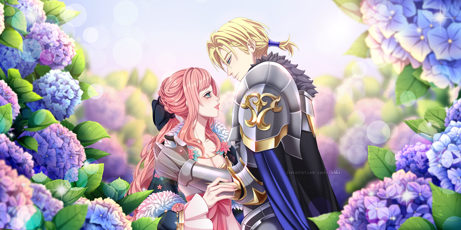 YCH: Hydrangea garden