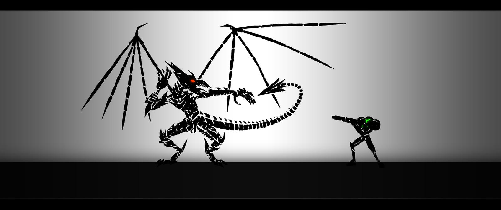 Sans Vs Ridley Ridley vs. Samus by mrdeflok on DeviantArt