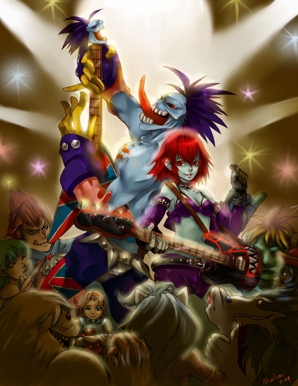 my darkstalkers tribute entry