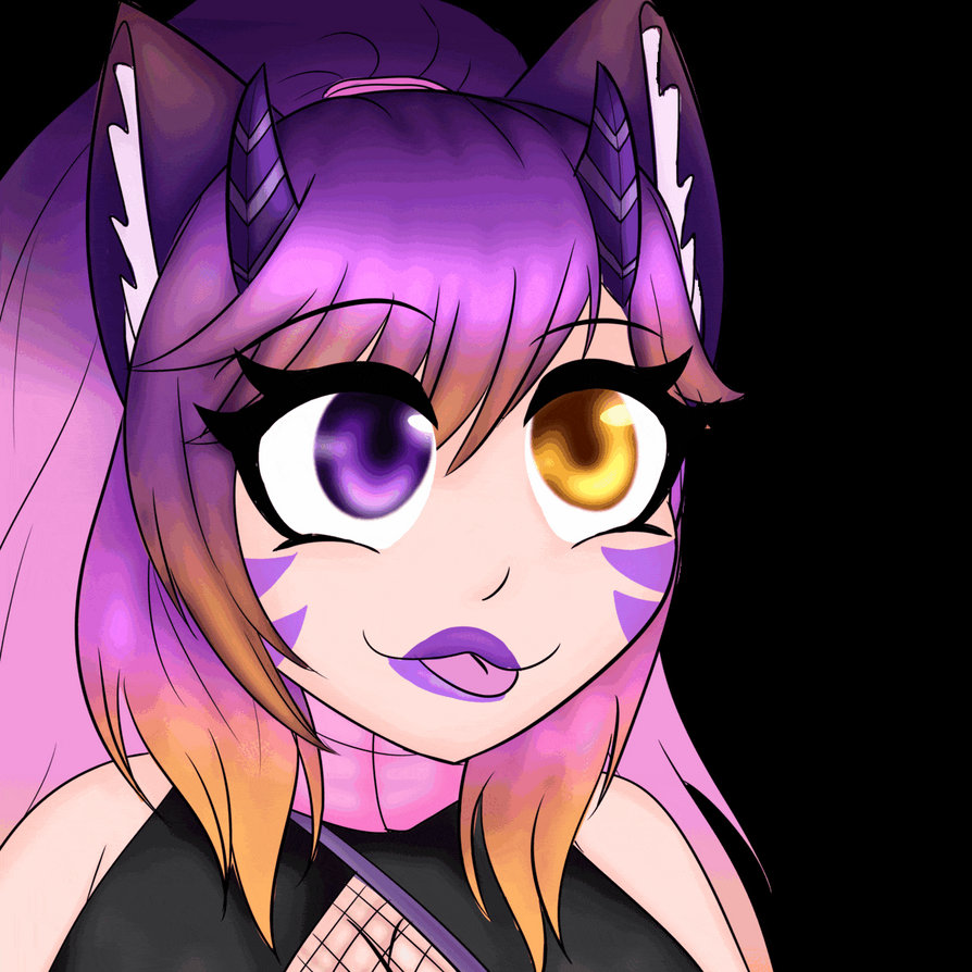 AkiFae_ Lick TTV Emote by Katie-Kat-Yo on DeviantArt