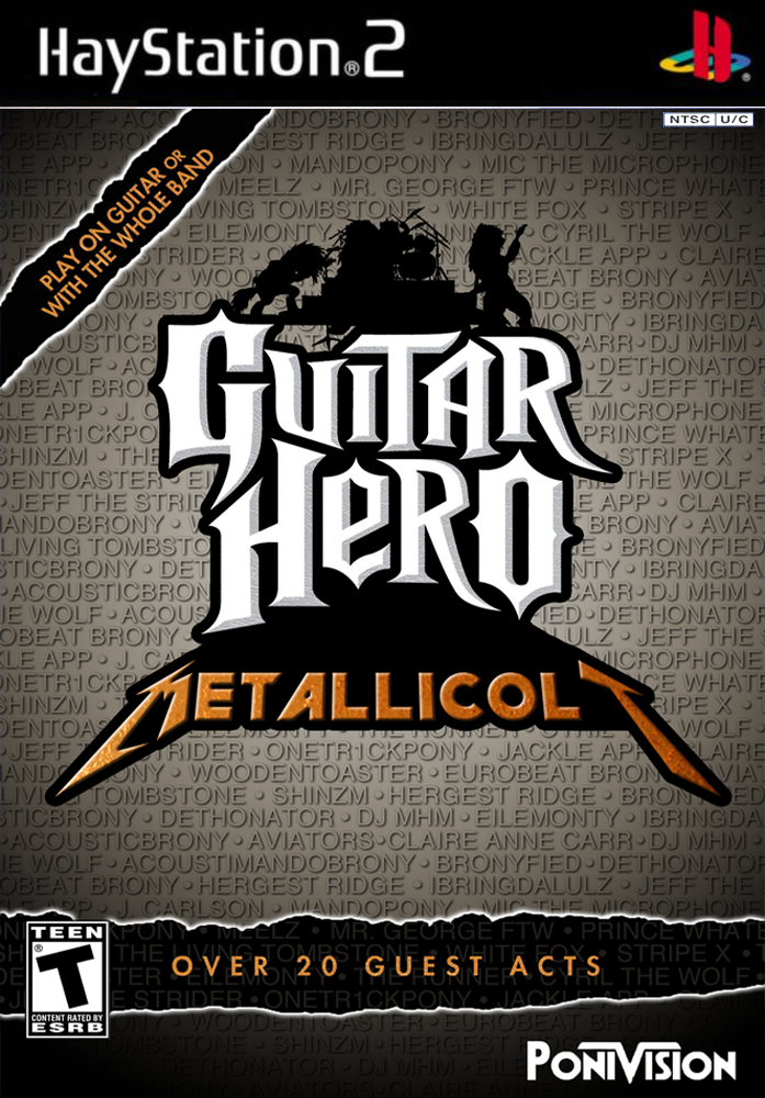 Guitar Hero Metallicolt HayStation 2