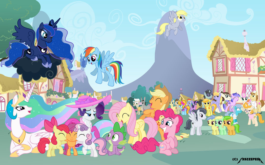 New Background Pony by 1992zepeda
