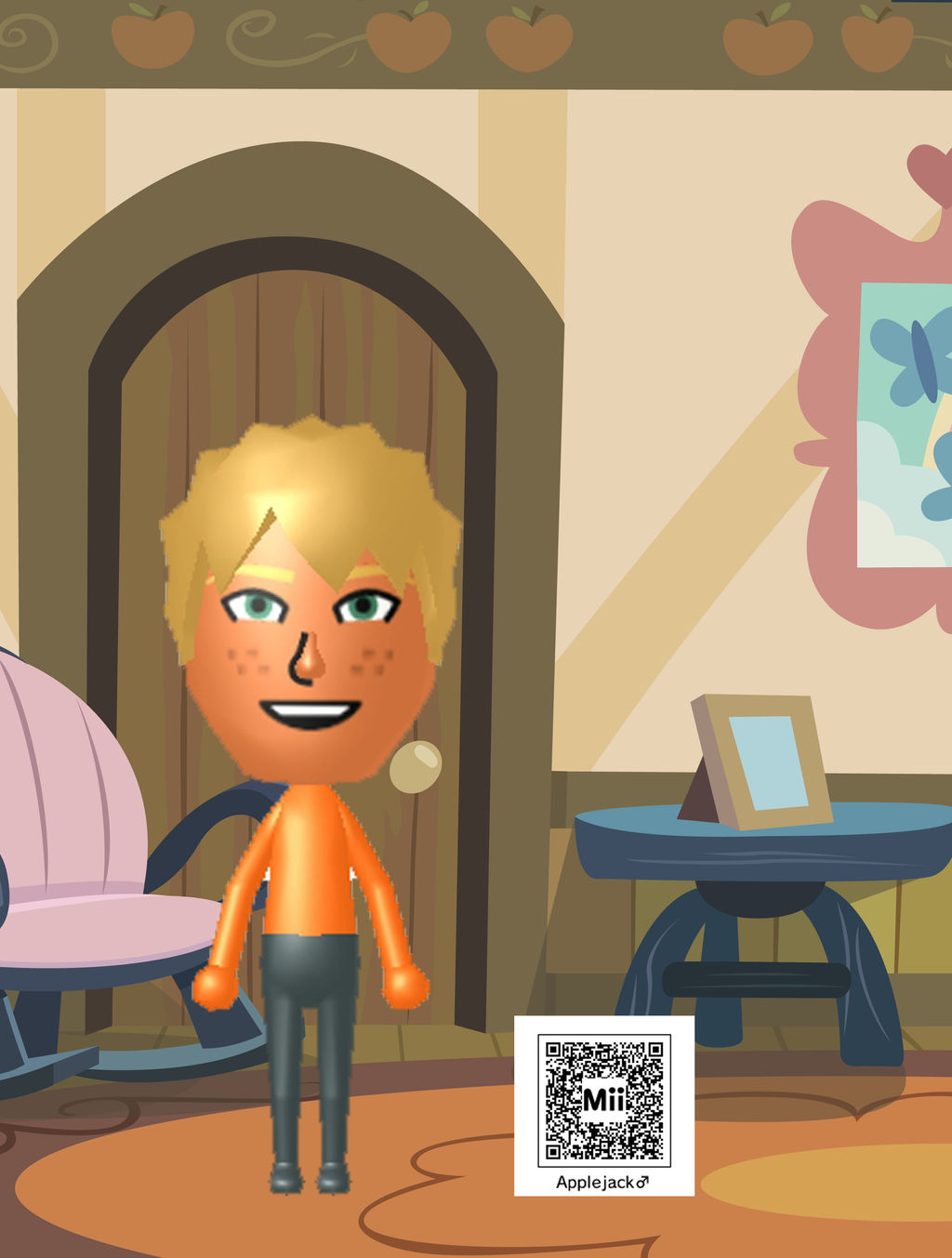 Apple Jack Mii/QR