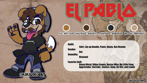 El Pablo fursona ref