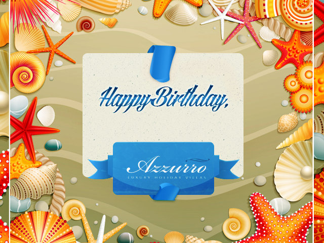 Azzurro Homes Birthday Card