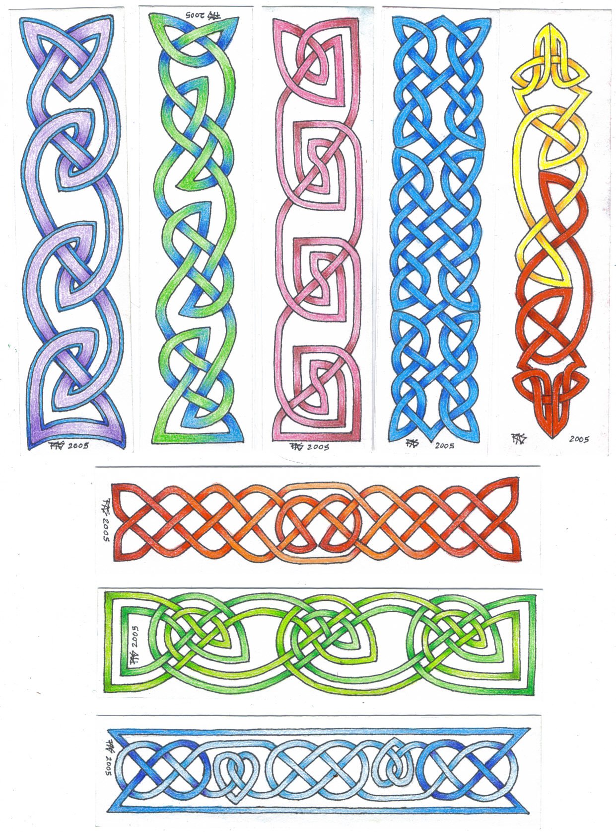 Bookmarks in Color