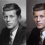 John Fitzgerald -Jack- Kennedy - colorized by jeci