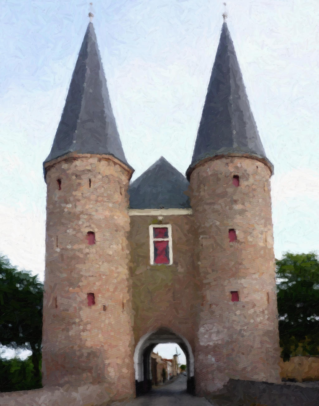 Gate Tower by WorldsEdge