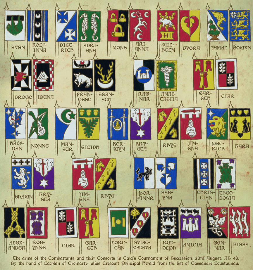 Occasional Roll of Caid Crown Tournament by WorldsEdge