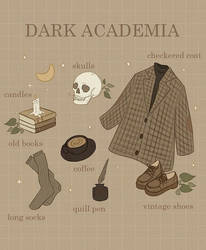 Dark academia essentials