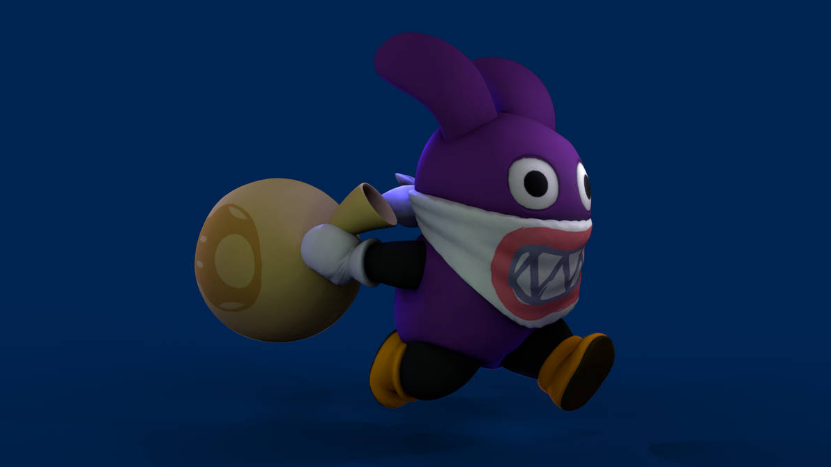 Nabbit (render) by NaffyBng on DeviantArt