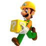 Super Mario Maker 2 - Luigi (render)