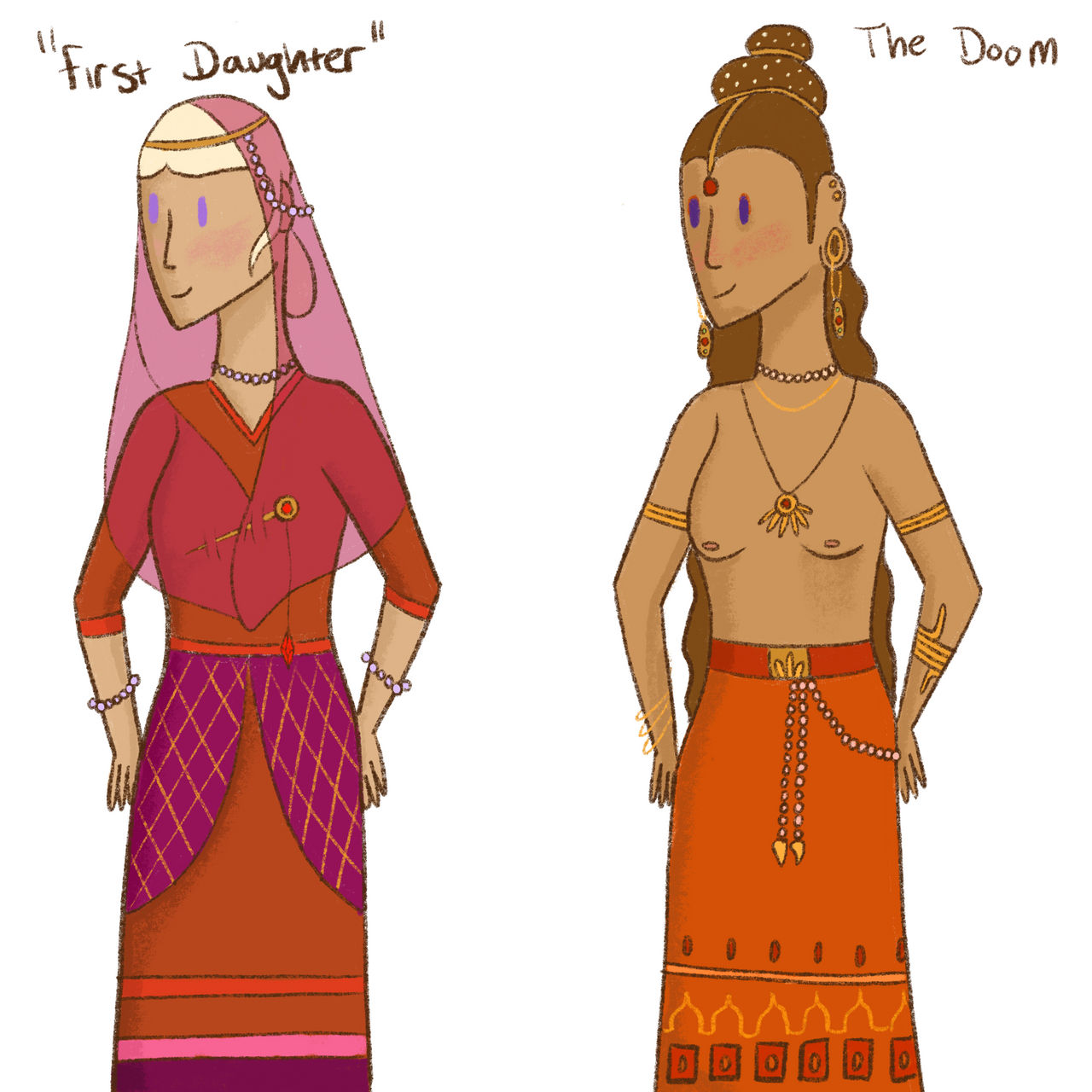 Volantis Fashion Sketches Pt.1 by daisydizdoz on DeviantArt