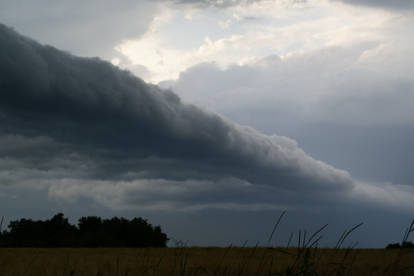 In France, storms chase you