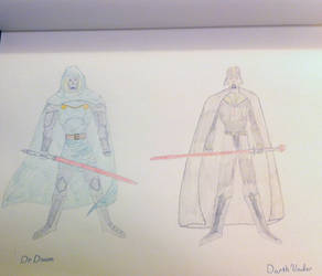 Dr Doom and Darth Vader