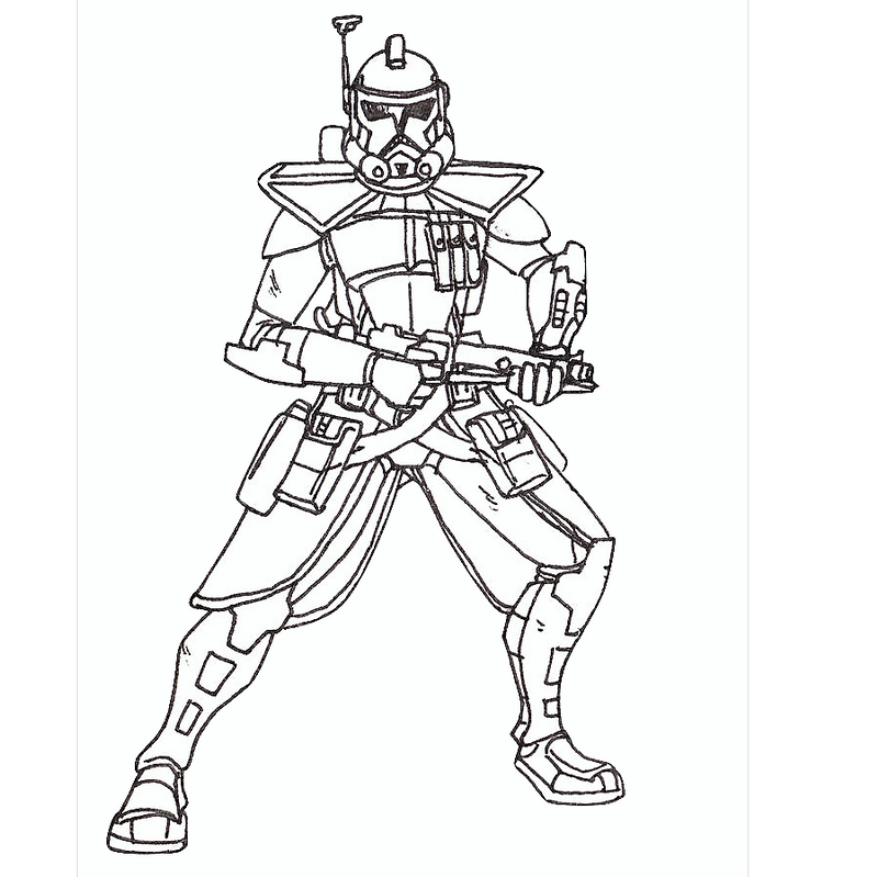 Single Arc trooper template by JDFB422 on DeviantArt