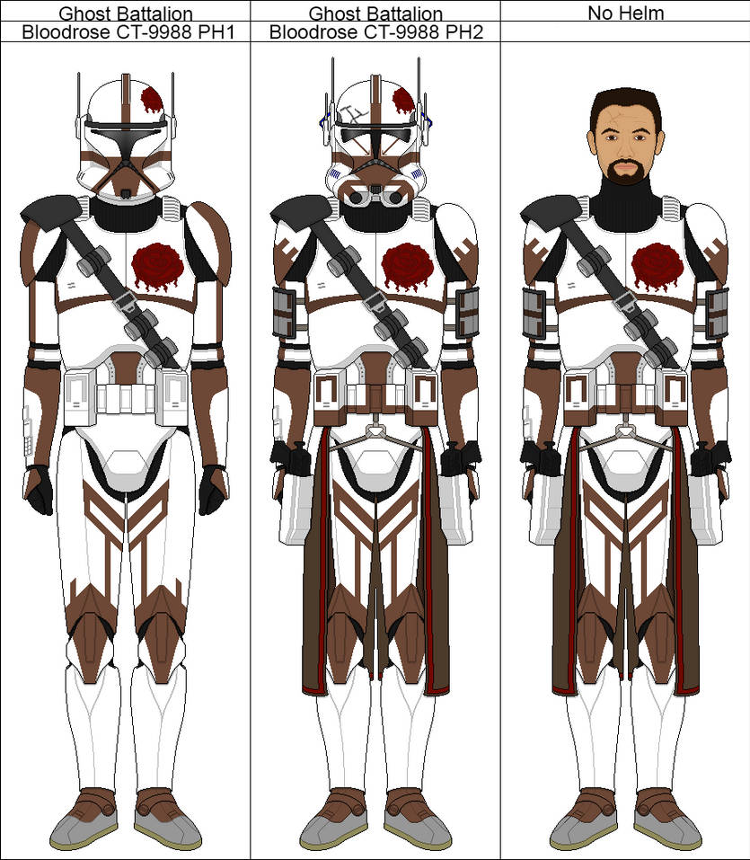Clone Trooper Bloodrose CT-9988 by JDFB422 on DeviantArt