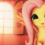 Fluttershy Being silly