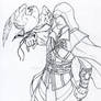 Ezio-Line Art-