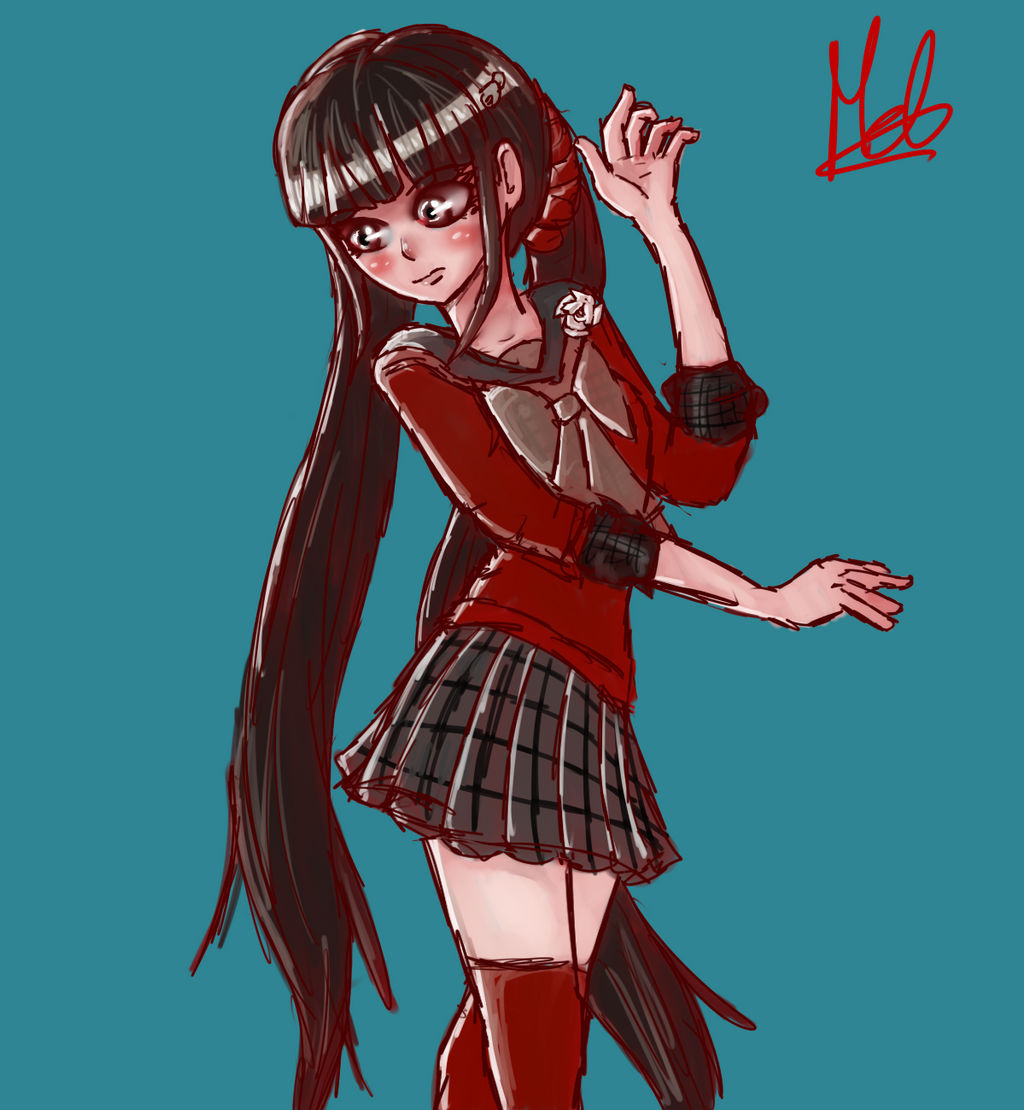 Maki Harukawa By Meloewe On DeviantArt maki-harukawa-by-meloewe-on-deviantart
